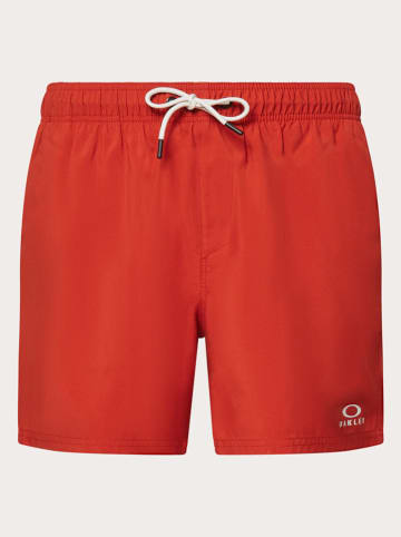 Oakley Badeshorts "Clear Lake 16 Volley" in Rot