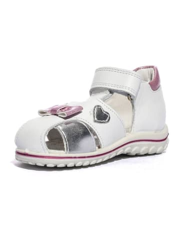 Primigi Leder-Halbsandalen in Weiß