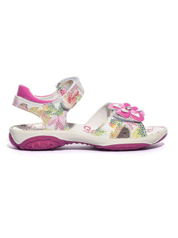 Primigi Skórzane sandały ze wzorem