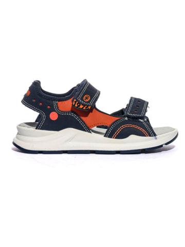 Primigi Skórzane sandały w kolorze granatowym