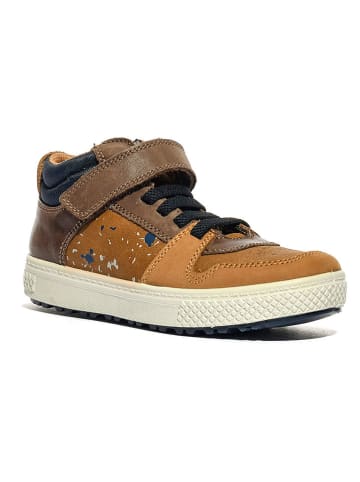 Primigi Leder-Sneakers "Barth 28" in Hellbraun
