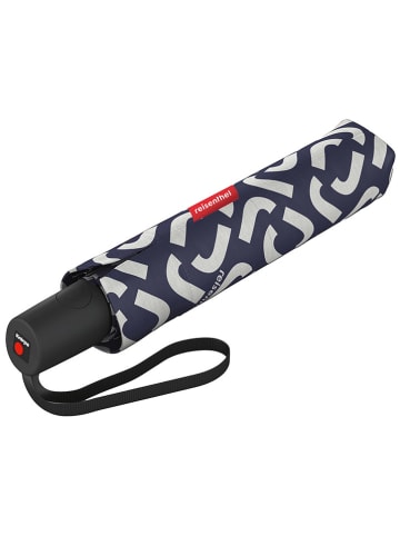 Reisenthel Paraplu "Duomatic" donkerblauw/wit