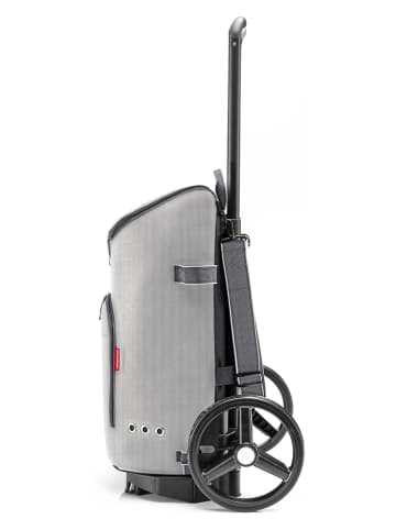 Reisenthel Einkaufstrolleytasche in Grau - (B)34 x (H)60 x (T)24 cm