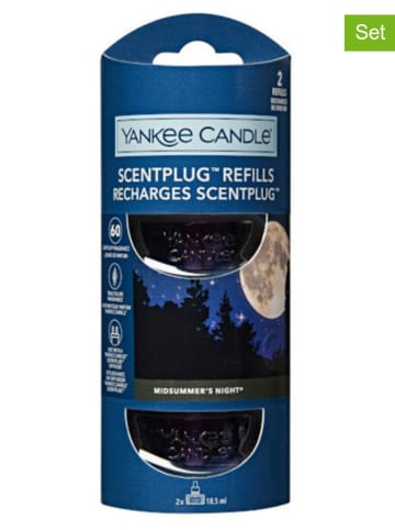 Yankee Candle 2er-Set: Lufterfrischer-Nachfüllungen - Midsummers Night - 18,5 ml