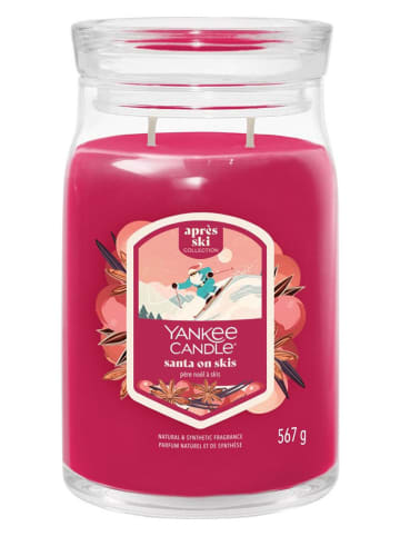 Yankee Candle Geurkaars ''Santa on Skis'' - 567 g