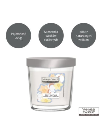 Yankee Candle Home Inspiration Geurkaars ''Cozy Cotton" - 200 g