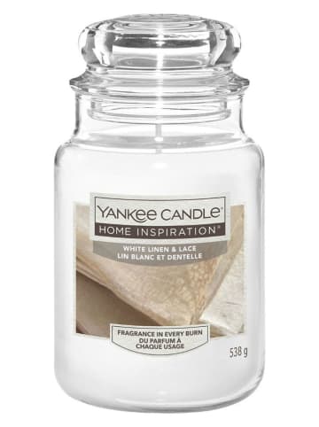 Yankee Candle Home Inspiration Duftkerze "White Linen & Lace"- 538 g