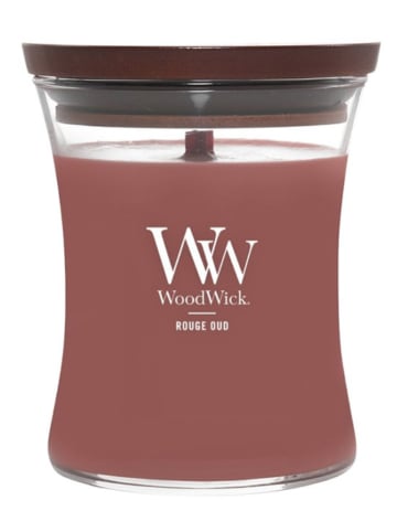 WoodWick Duftkerze "Rouge Oud'' in Rot - 275 g