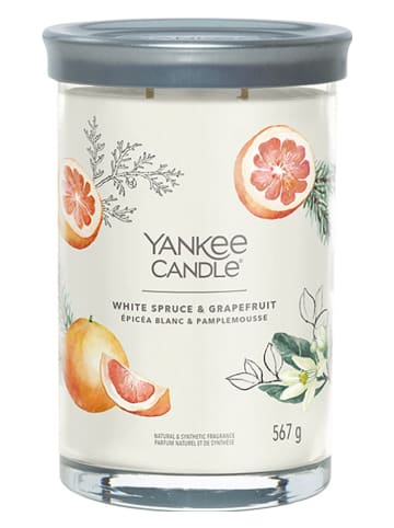 Yankee Candle Geurkaars "White Spruce & Grapefruit" - 567 g