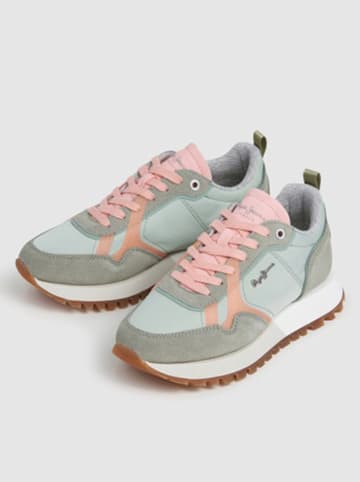 Pepe Jeans FOOTWEAR Sneakers "Ari Snug" in Türkis/ Rosa