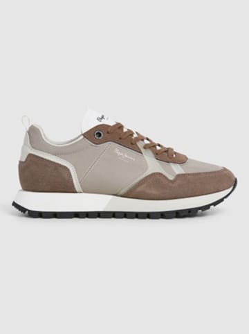 Pepe Jeans FOOTWEAR Sneakers "Ari Soft" bruin/grijs