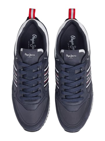 Pepe Jeans FOOTWEAR Sneakersy "Dublin Young" w kolorze granatowym