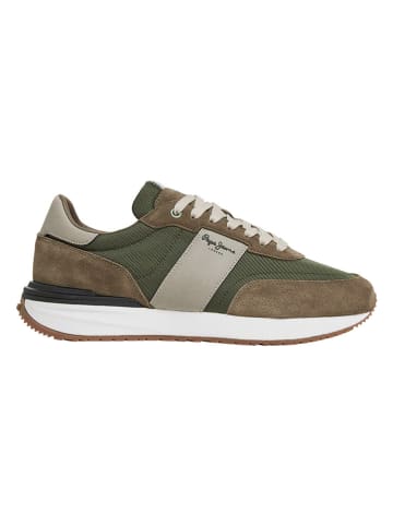 Pepe Jeans FOOTWEAR Sneakers "Buster Supra" kaki/lichtbruin