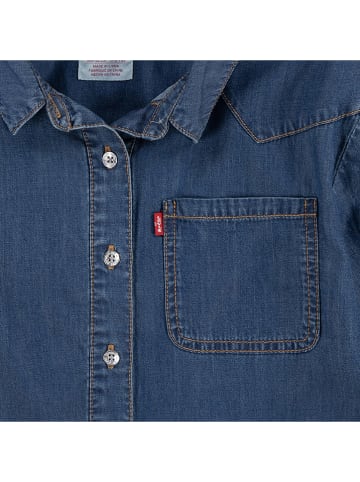 Levi's Kids Koszula dżinsowa w kolorze granatowym