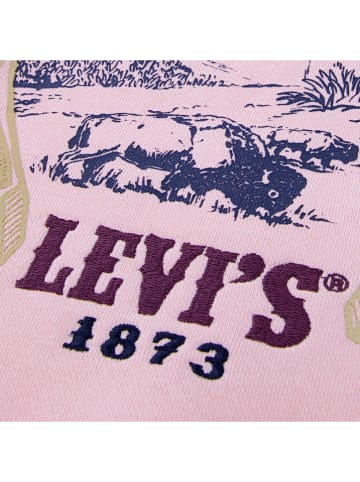 Levi's Kids Hoodie lichtroze