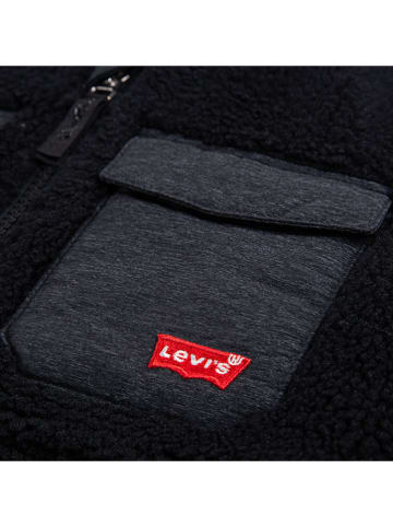 Levi's Kids Teddyjacke in Schwarz