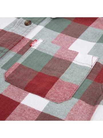 Levi's Kids Koszula w kolorze czerwono-zielonym