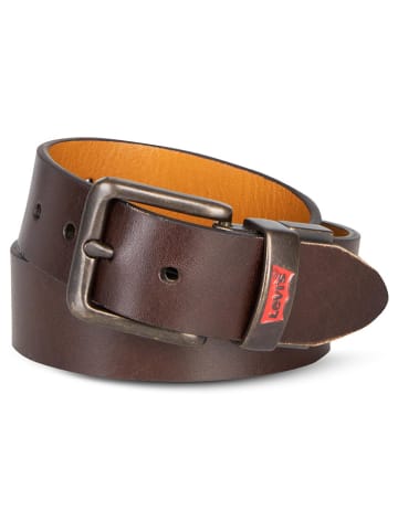 Levi's Kids Leder-Gürtel in Braun