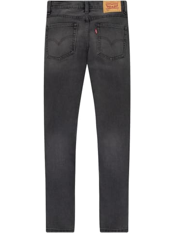 Levi's Kids Dżinsy "510" - Skinny fit - w kolorze antracytowym