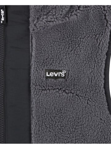 Levi's Kids Kamizelka polarowa w kolorze szaro-czarnym