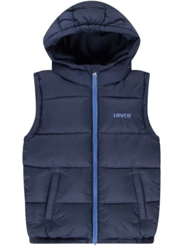 Levi's Kids Kamizelka pikowana w kolorze granatowym
