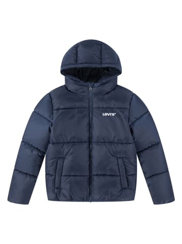Levi's Kids Doorgestikte jas donkerblauw