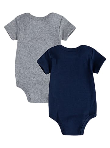 Levi's Kids Body (2 szt.) w kolorze szarym i granatowym