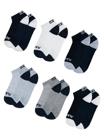 Levi's Kids 6er-Set: Socken in Schwarz/ Weiß