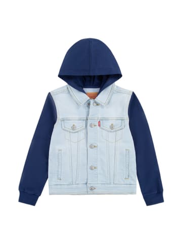 Levi's Kids Kurtka dżinsowa w kolorze błękitnym