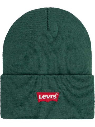 Levi's Kids Czapka beanie w kolorze ciemnozielonym
