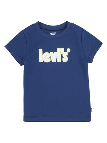 Levi's Kids Koszulka w kolorze niebieskim