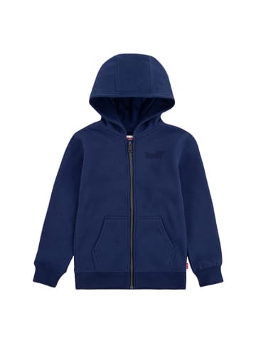 Levi's Kids Sweatvest donkerblauw