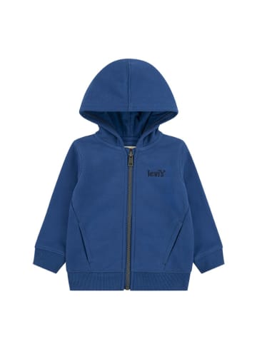 Levi's Kids Sweatvest donkerblauw