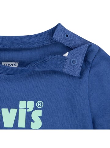 Levi's Kids Koszulka w kolorze niebieskim