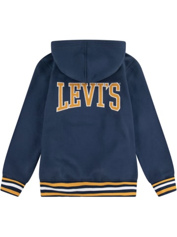 Levi's Kids Sweatjacke in Blau/ Gelb