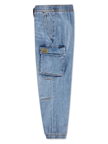 Levi's Kids Bojówki dżinsowe w kolorze błękitnym