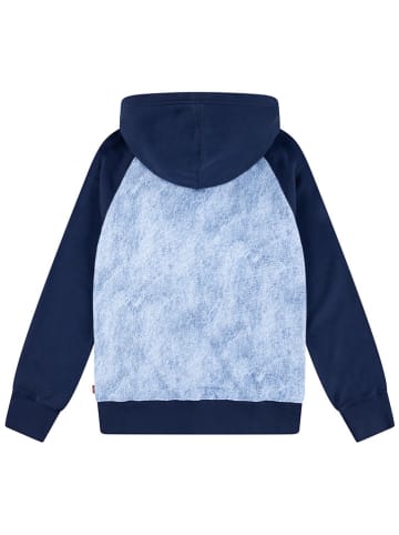 Levi's Kids Sweatvest lichtblauw/donkerblauw