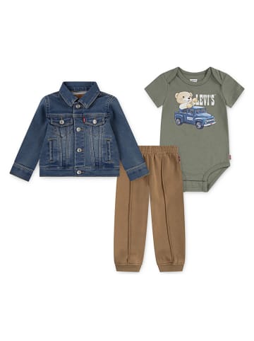 Levi's Kids 3-delige outfit meerkleurig