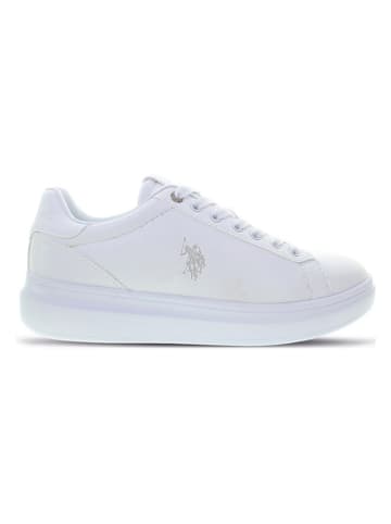 U.S. Polo Assn. Sneakersy w kolorze białym