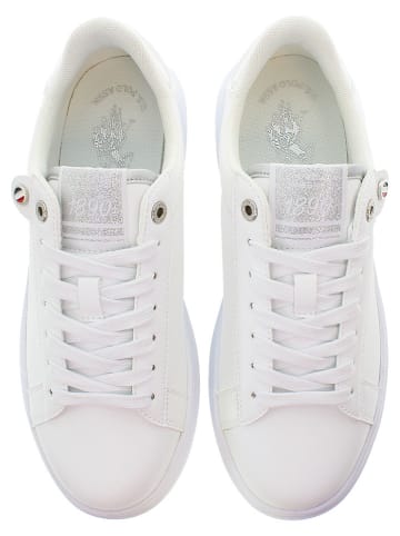 U.S. Polo Assn. Sneakersy w kolorze białym