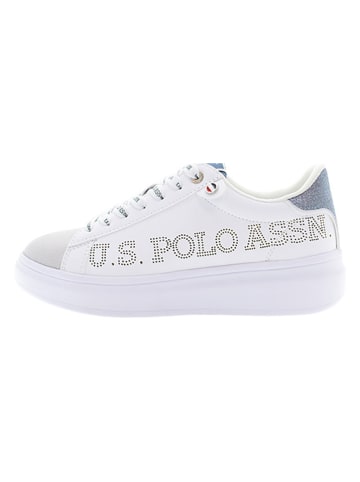 U.S. Polo Assn. Sneakersy w kolorze białym