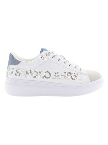 U.S. Polo Assn. Sneakersy w kolorze białym