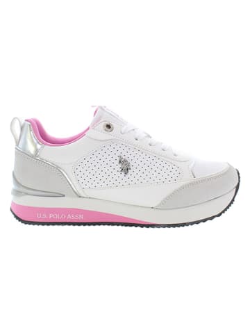 U.S. Polo Assn. Sneakers grijs/wit
