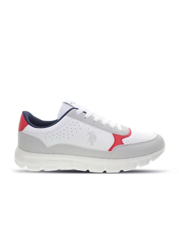 U.S. Polo Assn. Sneakersy w kolorze biało-szarym