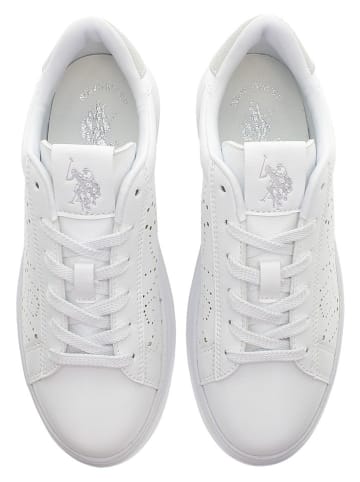 U.S. Polo Assn. Sneakersy w kolorze białym