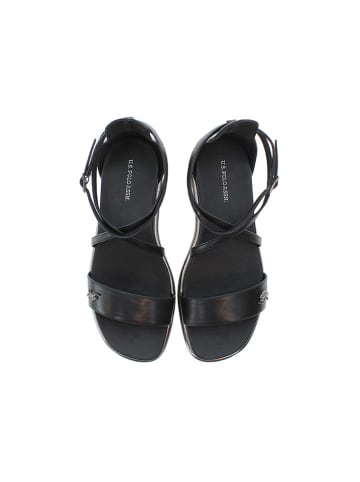 U.S. Polo Assn. Sandalen zwart