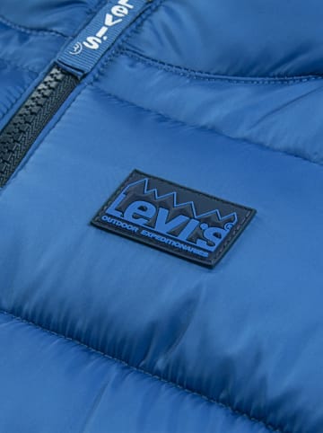 Levi's Kids Kurtka pikowana w kolorze niebieskim