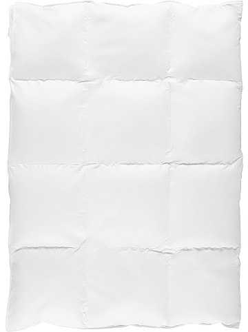 Schäfer Daunen-Kassettenstegdecke "Bayern plus" in Weiß