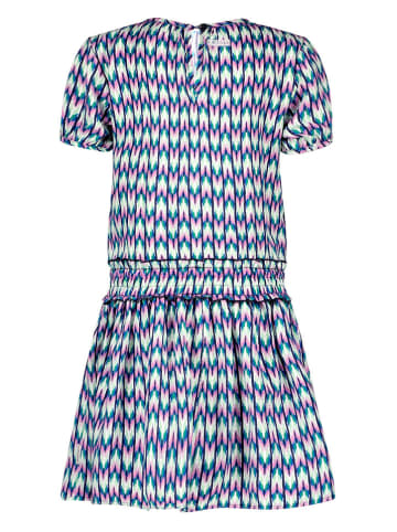 B.Nosy Kleid in Dunkelblau/ Creme/ Rosa