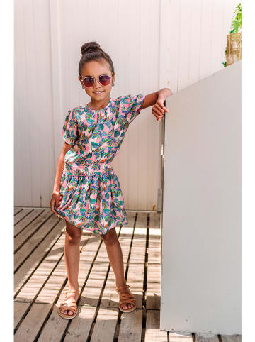 B.Nosy Kleid in Rosa/ Grün